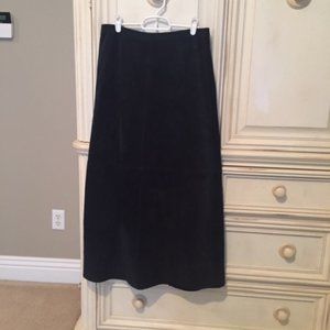 Suede Skirt